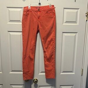 CAbi salmon colored Jeans